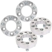 SCITOO 2X 6x5 12x1.5 78.1mm 1.5 Wheel Spacers 6 lug Silver fits for 2002-2006 for GMC Envoy XL 2002-2009 for Chevrolet Trailblazer SCITOO 2X 6x5 12x1.5 78.1mm 1.5 Wheel Spacers 6 lug Silver fits for 2002-2006 for GMC Envoy XL 2002-2009 for Chevrolet Trailblazer
